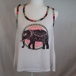 Cute Boho Crossover Tanktop